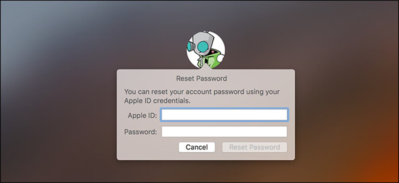 Apple icloud password recovery